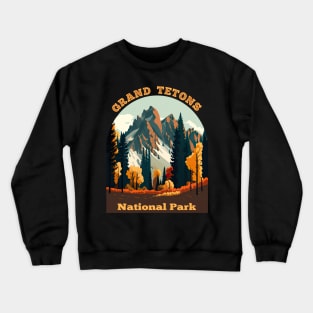 Grand Tetons National Park Crewneck Sweatshirt